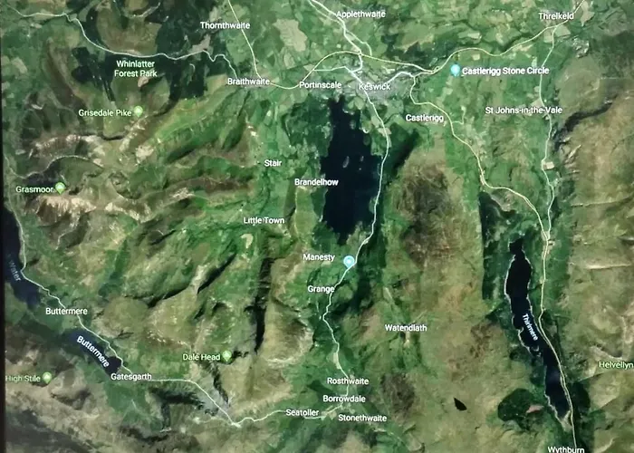 2 Double Bed Hottub District Semesterbostad Keswick (Cumbria)